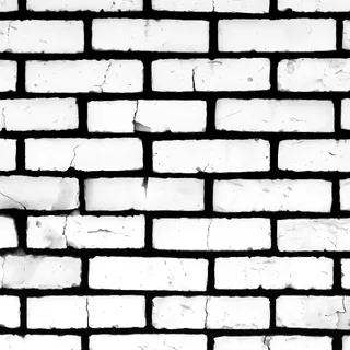 Aged red chimney brick 02 Height map
