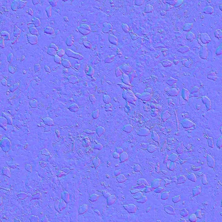 Autumn leaf litter over compacted earth 01 Normal map