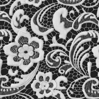 Black Guipure Lace Height map