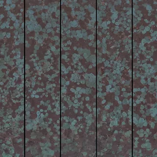 Blue green mottled ceramic wall panels 01 Diffuse / Albedo map