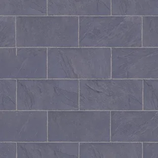 Blue grey slate pavers 01 Diffuse / Albedo map