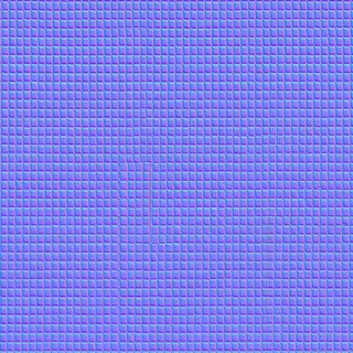 Blue microcell exercise mat rubber 02 Normal map