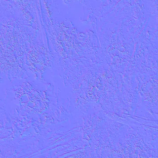Compacted uneven snow 02 Normal map