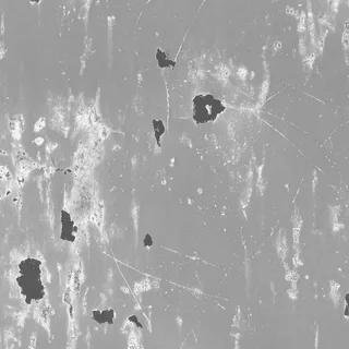 Dark oxidized metal fittings 01 Roughness map