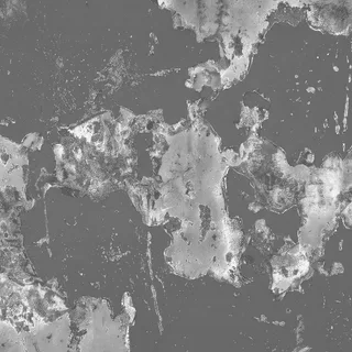 Dark oxidized metal fittings 02 Roughness map
