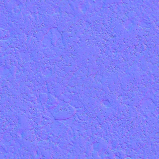 Dirty roadside snow and grit 01 Normal map