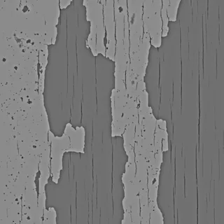 Flaking off-white joinery 02 Height map