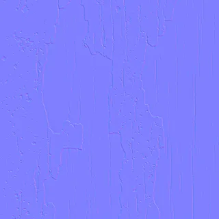 Flaking off-white joinery 02 Normal map