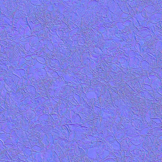Frosted winter leaf litter 01 Normal map