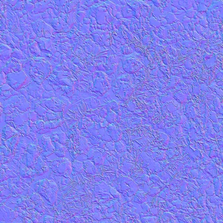 Frozen muddy ground 02 Normal map