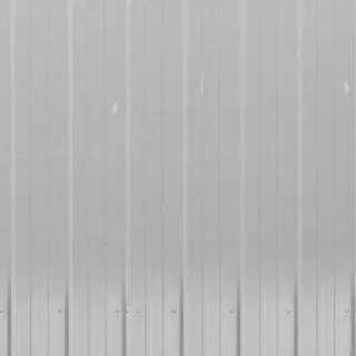 Grey ribbed metal siding 01 Roughness map