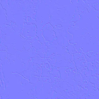 Heavily stained mint render 02 Normal map