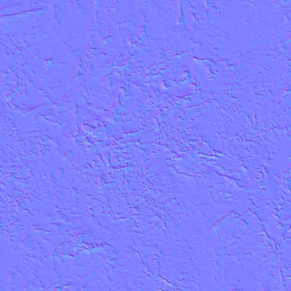 Moss-stained dark stone 01 Normal map