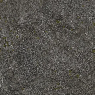 Moss-stained dark stone 02 Diffuse / Albedo map