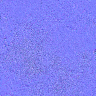 Moss-stained dark stone 02 Normal map