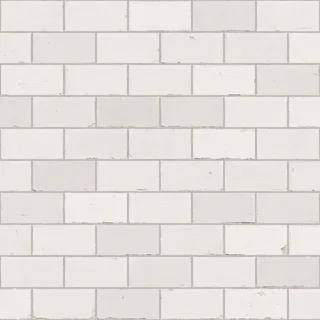 Off-white painted brick 01 Diffuse / Albedo map