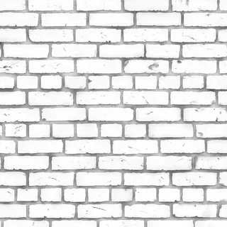 Old Red Brick Wall Ambient Occlusion map