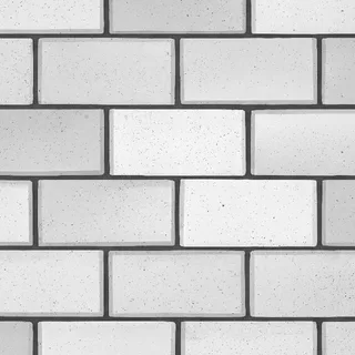 Porous grey concrete block masonry 01 Height map