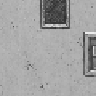 QUORUM Service Door Surface Roughness map