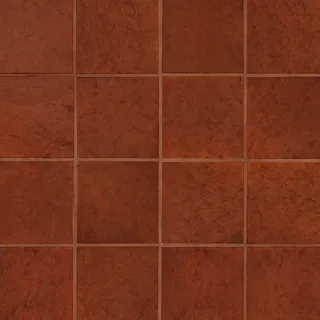 Russet textured ceramic floor tiles 01 Diffuse / Albedo map