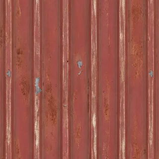 Rust-red corrugated roof 01 Diffuse / Albedo map