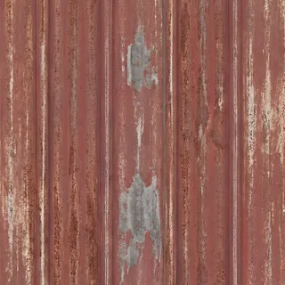 Rust-red corrugated roof 02 Diffuse / Albedo map