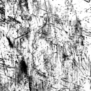 Scratched grey sheet metal 02 Metallic map
