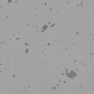 Scuffed grey cement wall 02 Height map