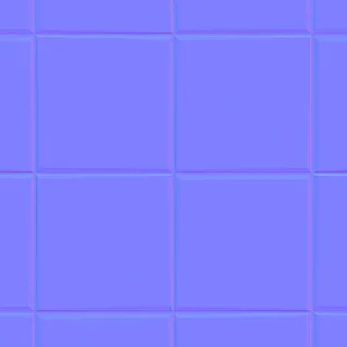 Speckled ivory ceramic floor tiles 02 Normal map