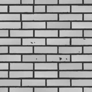 Variegated red clay brick masonry 01 Height map
