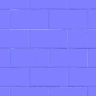 Vintage mottled grey ceramic tiles 02 Normal map