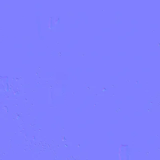 Weathered pale exterior plaster 02 Normal map