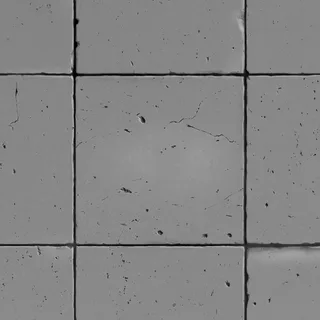 Weathered pale limestone wall slabs 01 Height map
