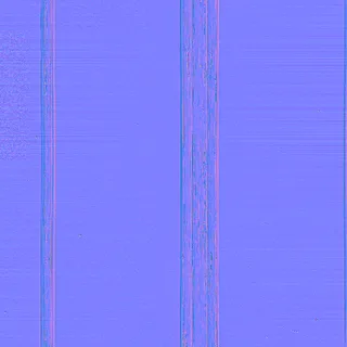 Weathered timber window and aged glass sheet 02 Normal map