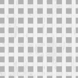 Weathered white-painted timber lattice 02 Roughness map