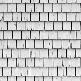 Weathered wood roof shingles 02 Height map