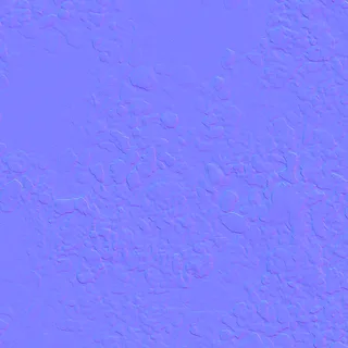 Wet granular slush 02 Normal map