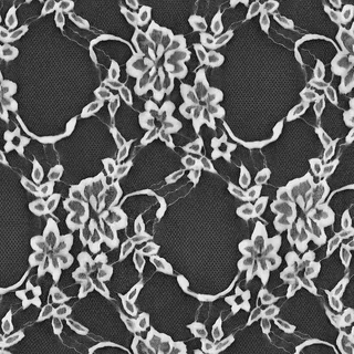 White Floral Lace Height map