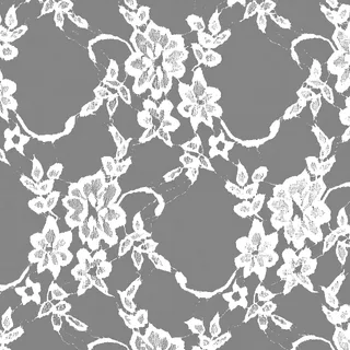 White Floral Lace Opacity / Alpha map