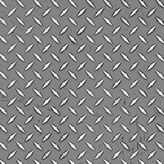 Worn diamond tread aluminium 02 Height map