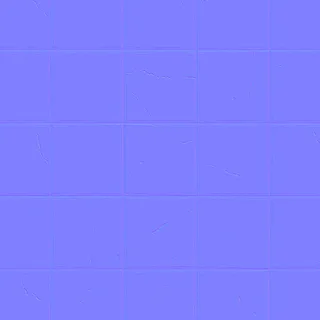 Worn grey speckled platform tiles 02 Normal map