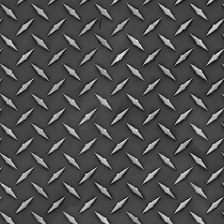 Worn silver diamond tread plate 02 Height map