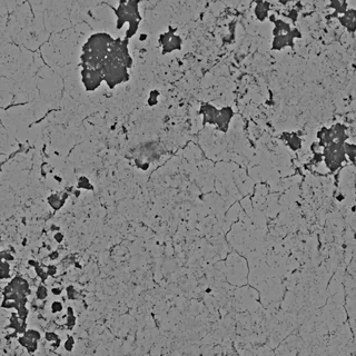 Worn white road-marking paint 02 Height map