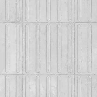 Worn yellow directional tactile paving 01 Roughness map